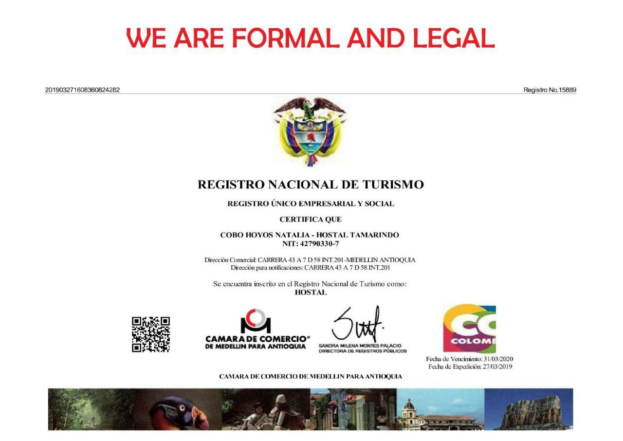 Hostal Tamarindo Inn Medellín Extérieur photo
